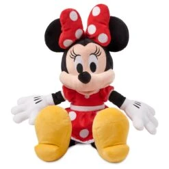 Disney Minnie Mouse Plush – Red – Medium 17 3/4'' -Toys Store 1231000443597 2
