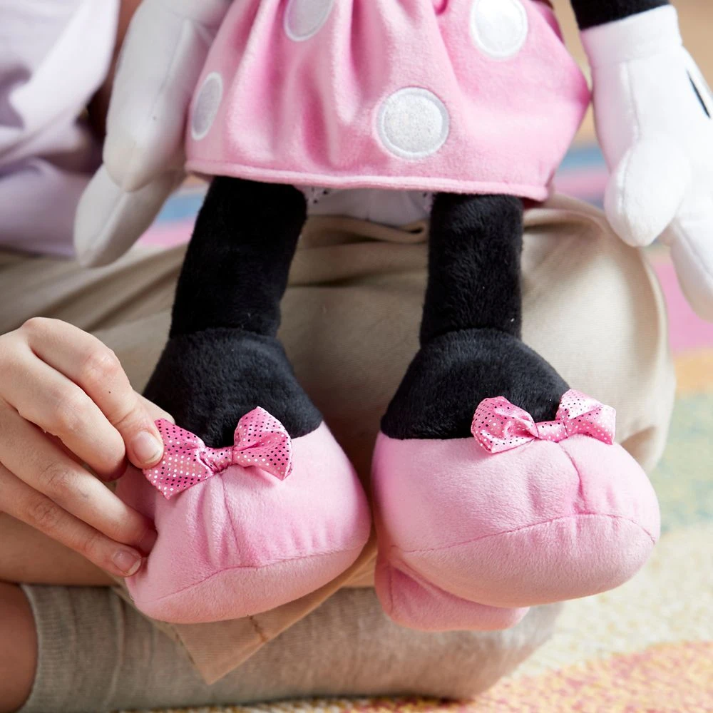 Disney Minnie Mouse Plush – Pink – Medium 17 3/4'' 5 Disney Minnie Mouse Plush – Pink – Medium 17 3/4'' - Image 3