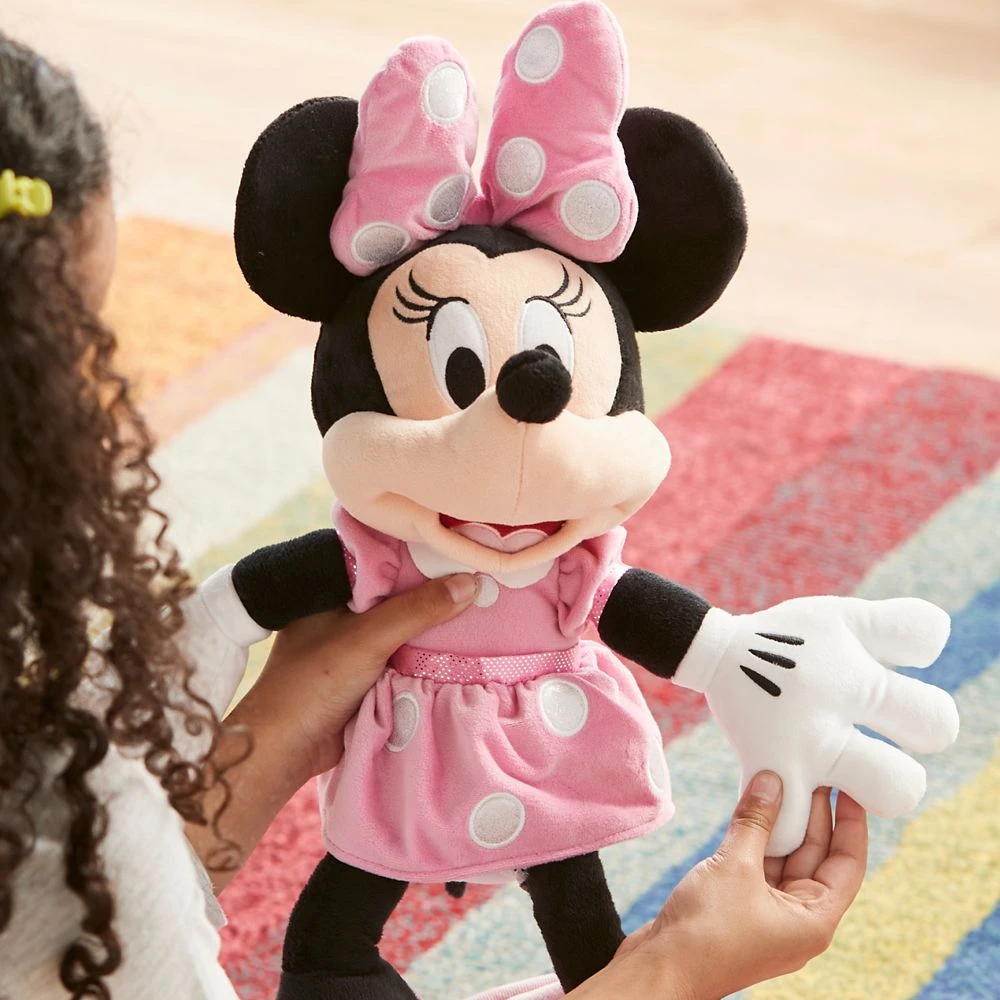 Disney Minnie Mouse Plush – Pink – Medium 17 3/4'' 3 Disney Minnie Mouse Plush – Pink – Medium 17 3/4''