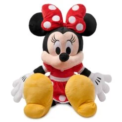 Disney Minnie Mouse Plush – Red – Large 21 1/4'' -Toys Store 1232000443598 2