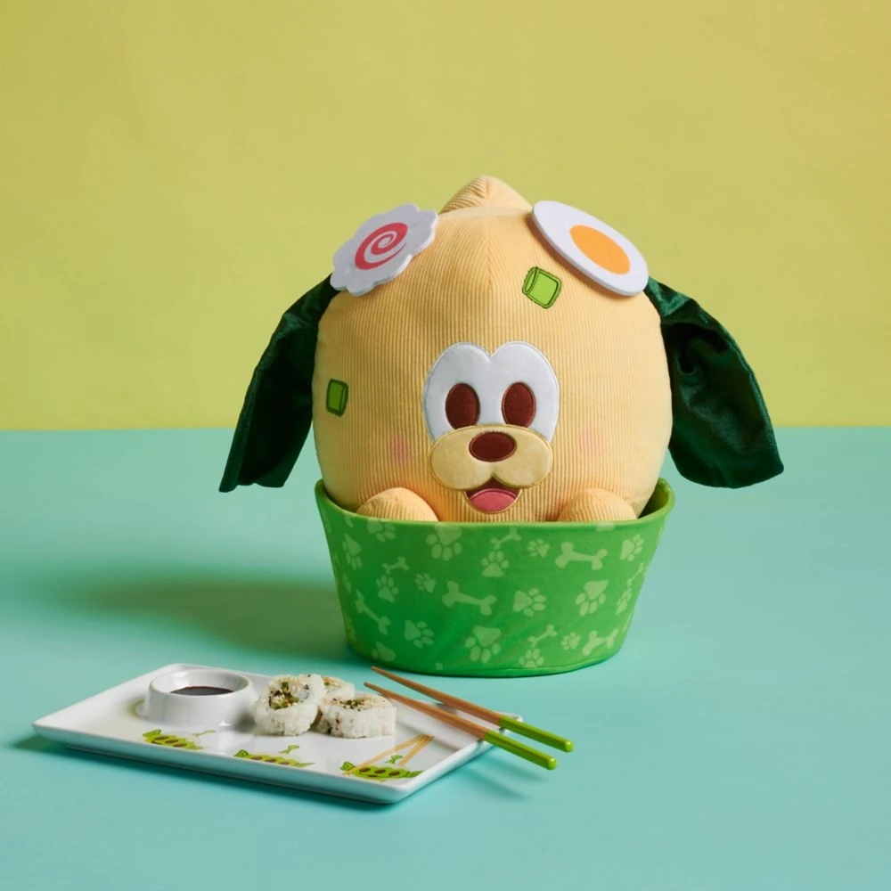 Pluto Ramen Disney Munchlings Plush – Sensational Snacks Collection – Medium 13 3/4'' 4 Pluto Ramen Disney Munchlings Plush – Sensational Snacks Collection – Medium 13 3/4'' - Image 2