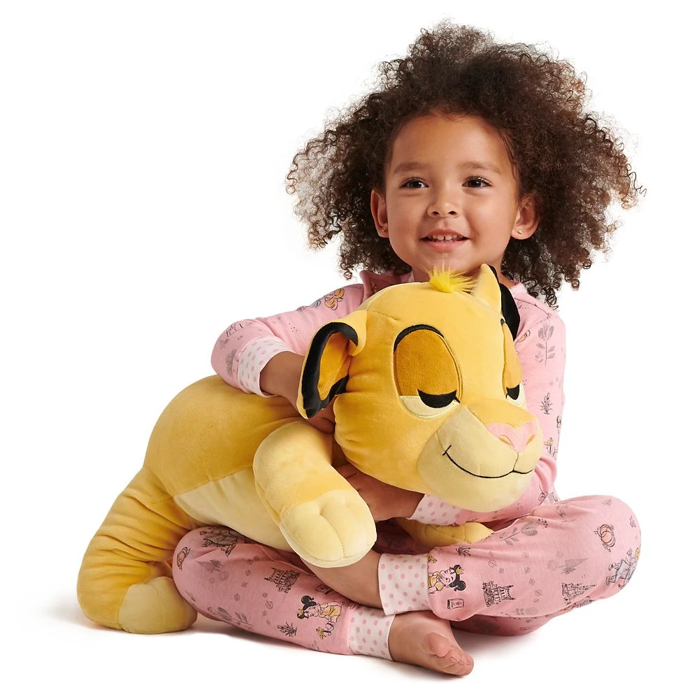 Disney Simba Cuddleez Plush – The Lion King – Large 26'' 4 Disney Simba Cuddleez Plush – The Lion King – Large 26'' - Image 2