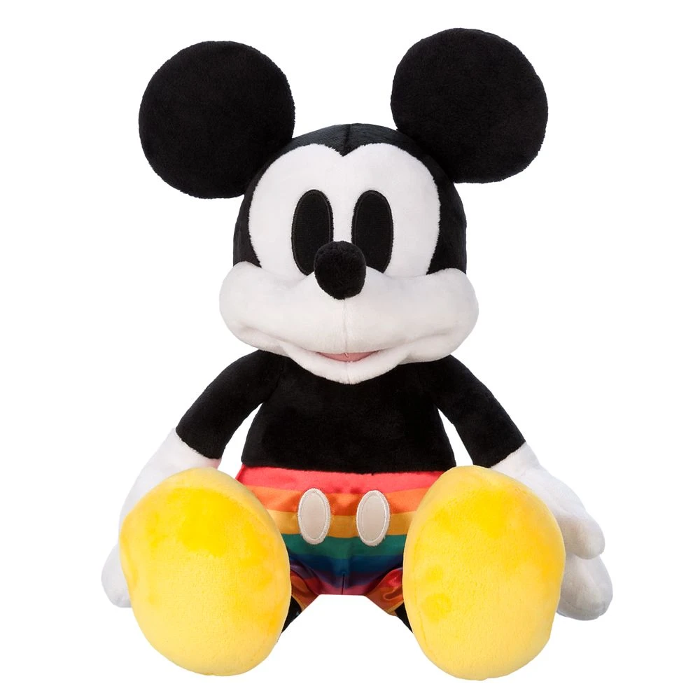 Mickey Mouse Plush – Disney Pride Collection – Medium 17'' 4 Mickey Mouse Plush – Disney Pride Collection – Medium 17'' - Image 2