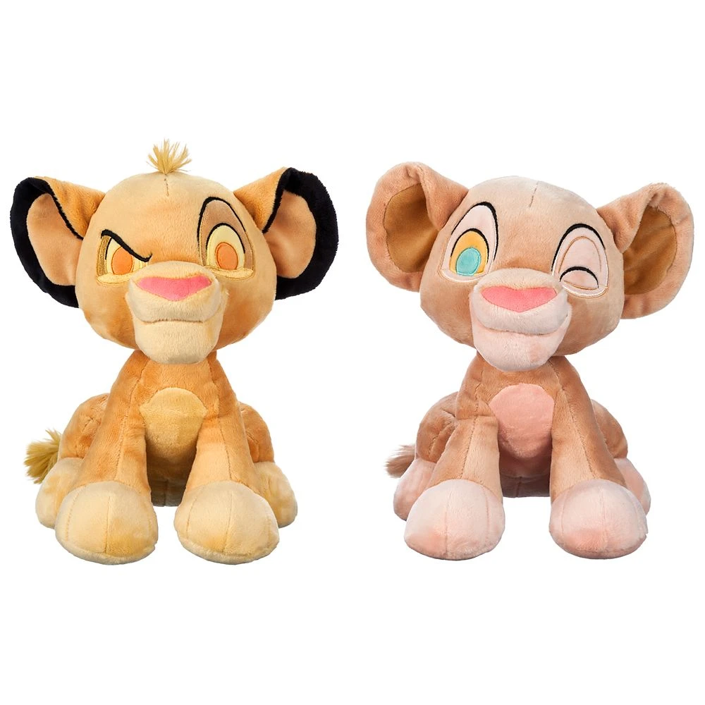 Disney Simba And Nala Plush Set – The Lion King 30th Anniversary – Small 11'' 3 Disney Simba And Nala Plush Set – The Lion King 30th Anniversary – Small 11''