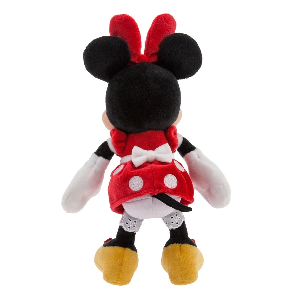 Disney Minnie Mouse Plush – Red – Mini Bean Bag – 8 1/4'' 4 Disney Minnie Mouse Plush – Red – Mini Bean Bag – 8 1/4'' - Image 2