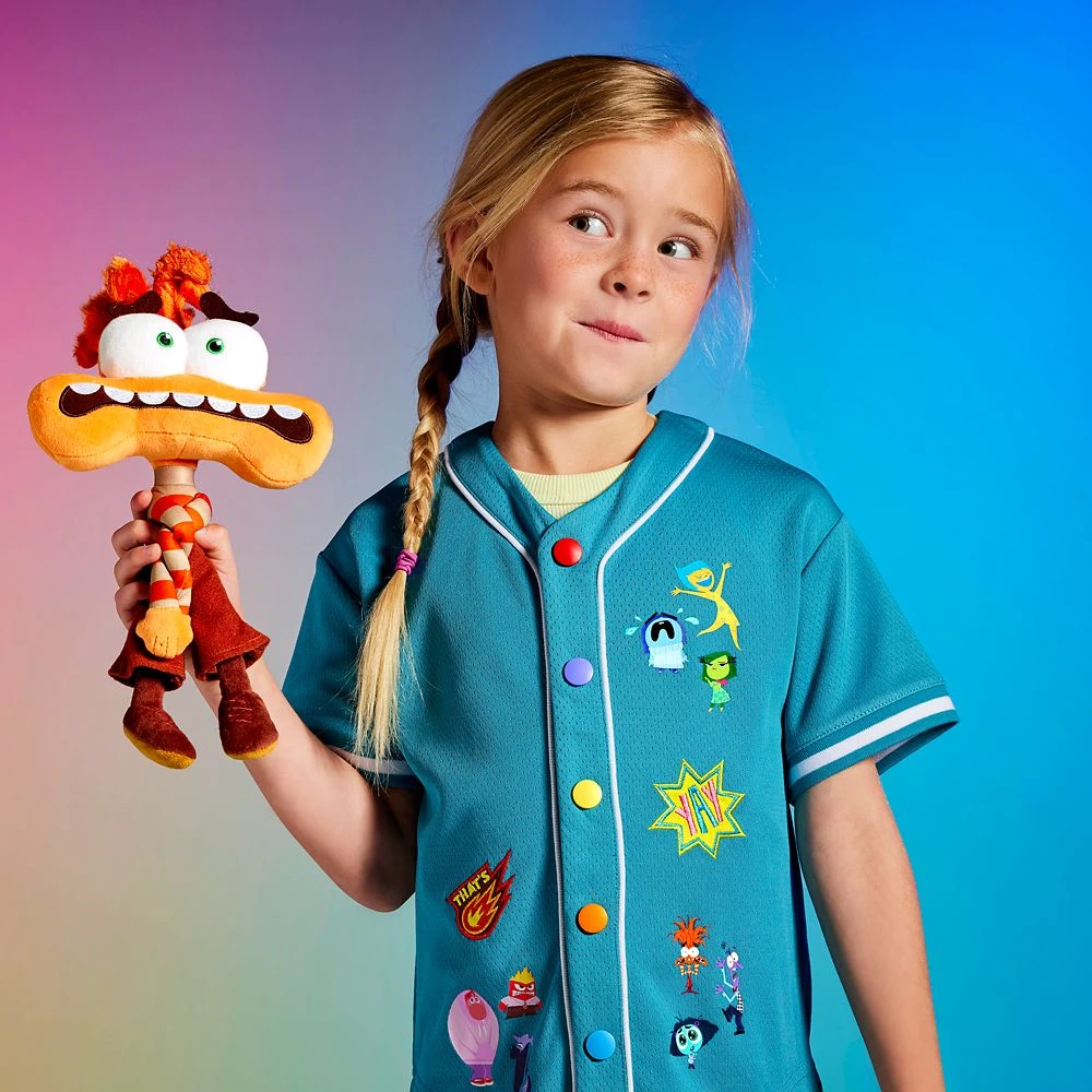 Disney Anxiety Plush – Inside Out 2 – Small 12'' 4 Disney Anxiety Plush – Inside Out 2 – Small 12'' - Image 2