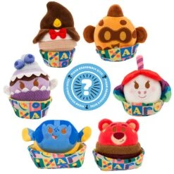 Disney Munchlings Mystery Plush – Pixar Boardwalk Bites – Micro 4 3/4''
