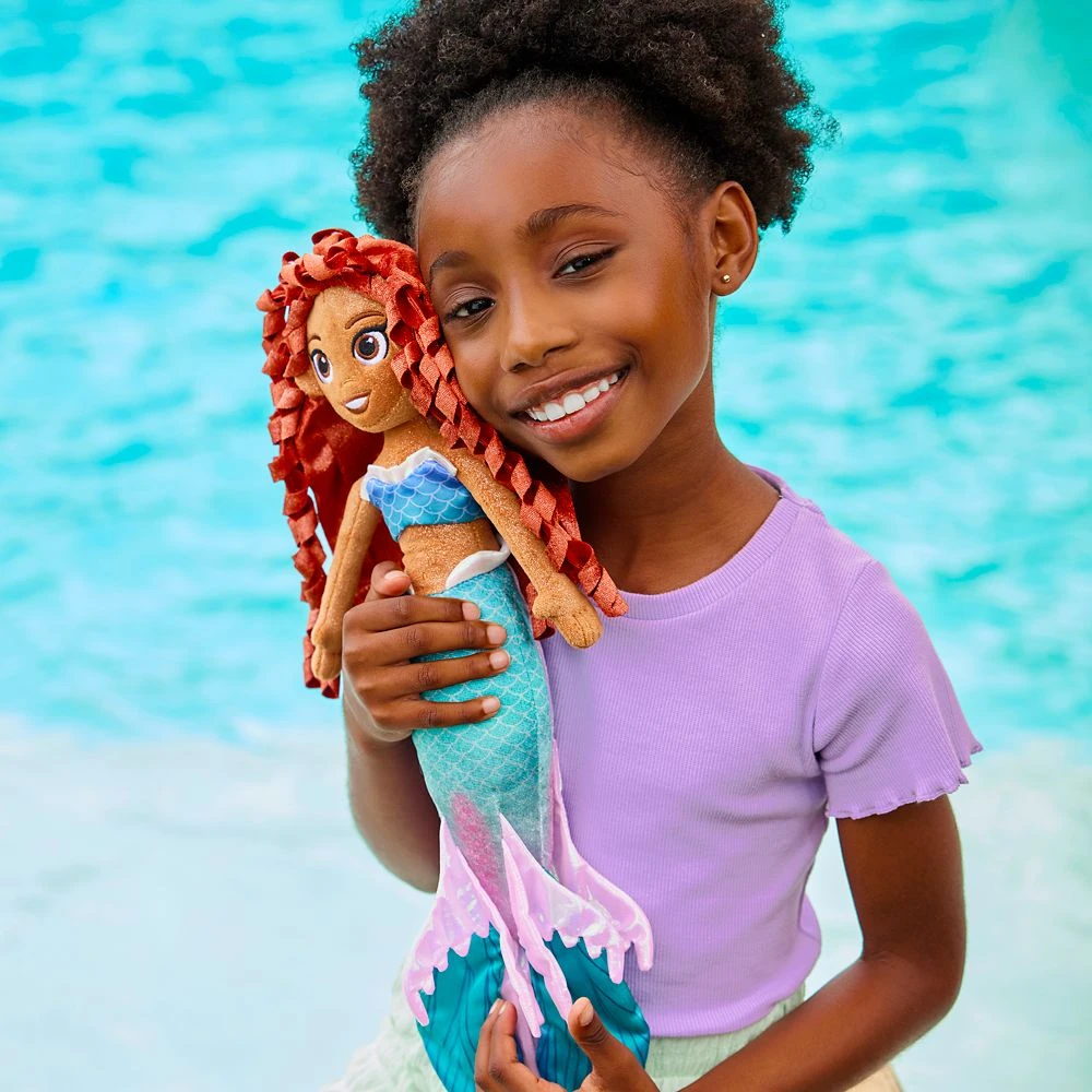 Disney Ariel Plush Doll – The Little Mermaid – Live Action Film – 18'' 4 Disney Ariel Plush Doll – The Little Mermaid – Live Action Film – 18'' - Image 2