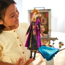 Anna Disney Story Doll – Frozen – 11 1/2'' -Toys Store 1610040902077 2