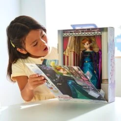 Anna Disney Story Doll – Frozen – 11 1/2'' -Toys Store 1610040902077 4