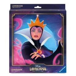 Evil Queen Lorebook Card Portfolio By Ravensburger – Disney Lorcana Trading Card Game – Snow White And The Seven Dwarfs -Toys Store 1611057960035 3