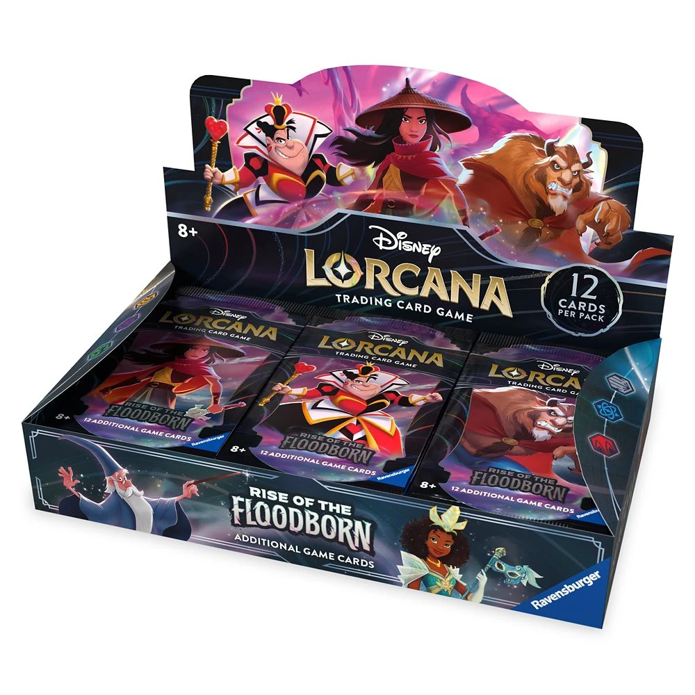 Disney Lorcana Trading Card Game By Ravensburger – Rise Of The Floodborn – Booster Tray 3 Disney Lorcana Trading Card Game By Ravensburger – Rise Of The Floodborn – Booster Tray