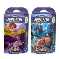 Disney Lorcana Trading Card Game By Ravensburger – Ursula's Return – Starter Deck – Frozen And Hercules -Toys Store 1611057960150 2