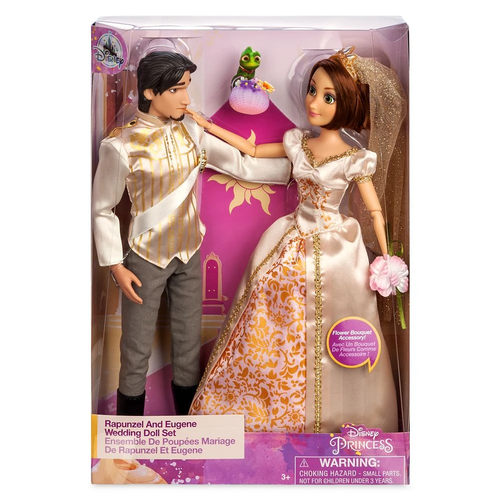 Disney Rapunzel And Eugene Wedding Doll Set – Tangled 8 Disney Rapunzel And Eugene Wedding Doll Set – Tangled - Image 6