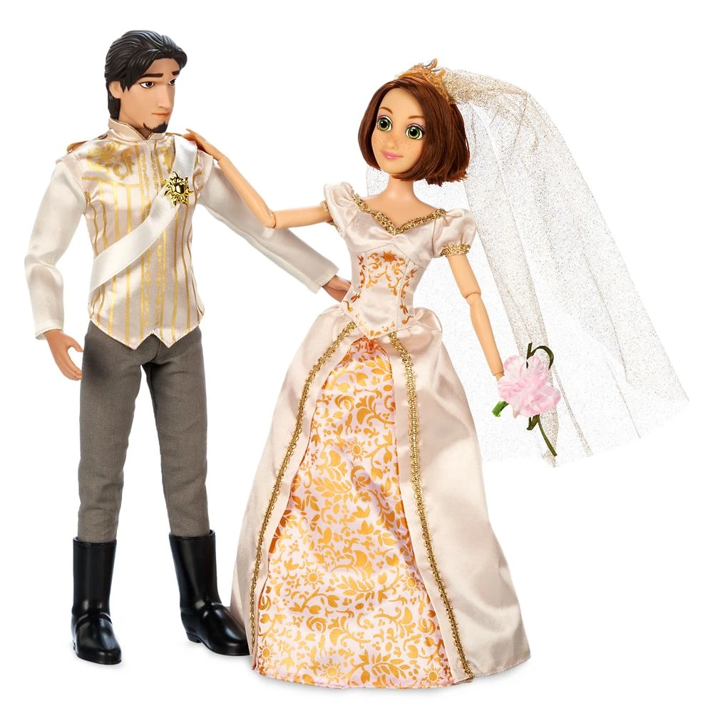 Disney Rapunzel And Eugene Wedding Doll Set – Tangled 3 Disney Rapunzel And Eugene Wedding Doll Set – Tangled
