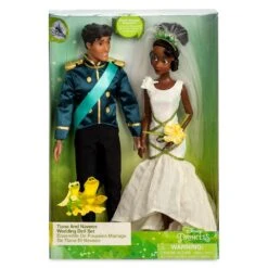 Disney Tiana And Naveen Wedding Doll Set – The Princess And The Frog -Toys Store 1612040900063 5