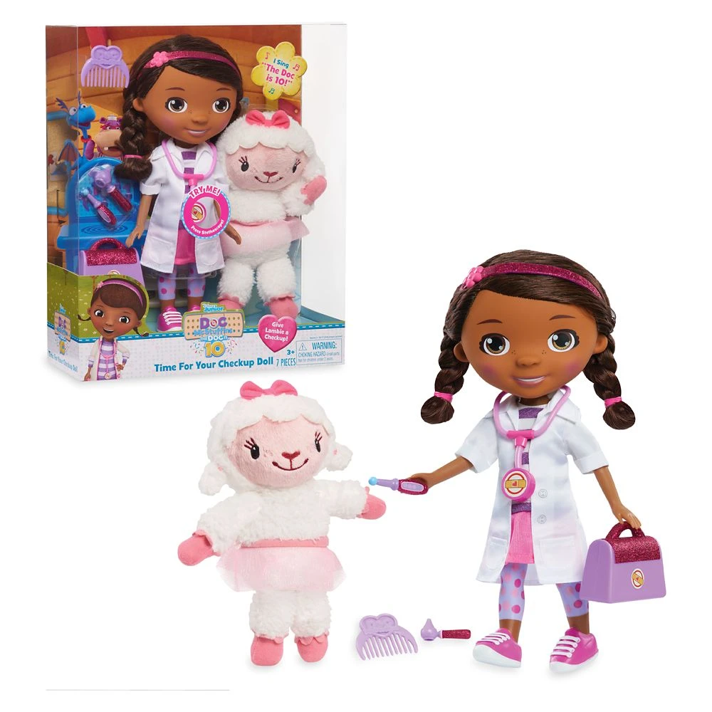 Disney Doc McStuffins ''Time For Your Checkup'' Doll Set – 11 1/2'' 3 Disney Doc McStuffins ''Time For Your Checkup'' Doll Set – 11 1/2''