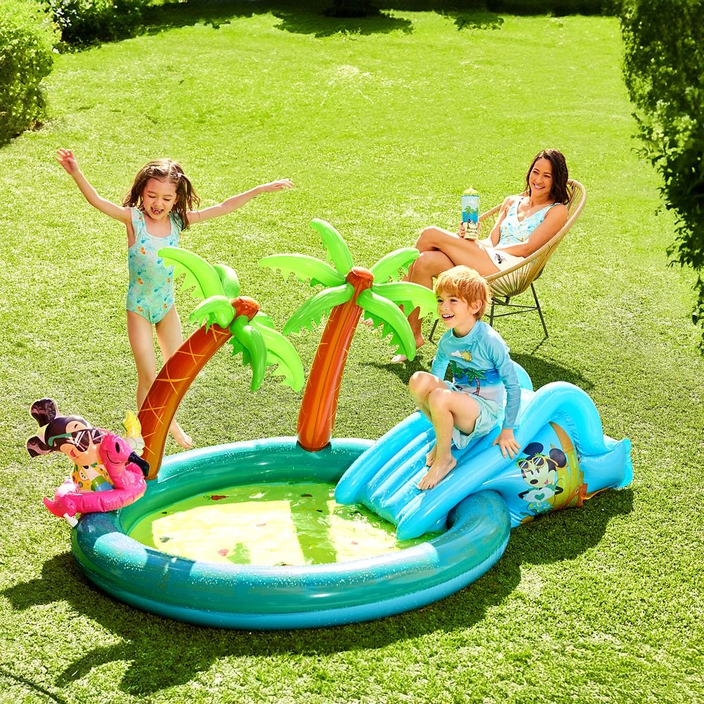 Disney Mickey And Minnie Mouse Inflatable Splash Pad 4 Disney Mickey And Minnie Mouse Inflatable Splash Pad - Image 2