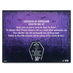 Disney The Nightmare Before Christmas 30th Anniversary Limited Edition Doll Set -Toys Store 1614040900025 8