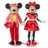 Disney Mickey Mouse And Minnie Mouse Valentine's Day Limited Edition Doll Set – 12'' -Toys Store 1614040900058