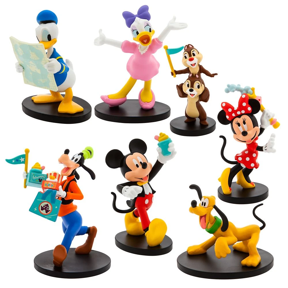 Disney Mickey Mouse And Friends Play In The Park Deluxe Figure Set 3 Disney Mickey Mouse And Friends Play In The Park Deluxe Figure Set