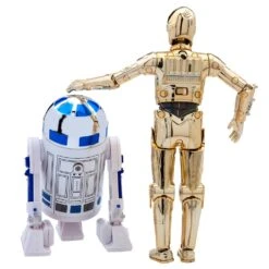 Disney C-3PO And R2-D2 Talking Action Figure Set – Classic Edition – Star Wars -Toys Store 1713047620111 5