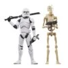 Disney Phase II Clone Trooper And Battle Droid Action Figure Set – Star Wars: The Clone Wars – The Black Series -Toys Store 1713048380097