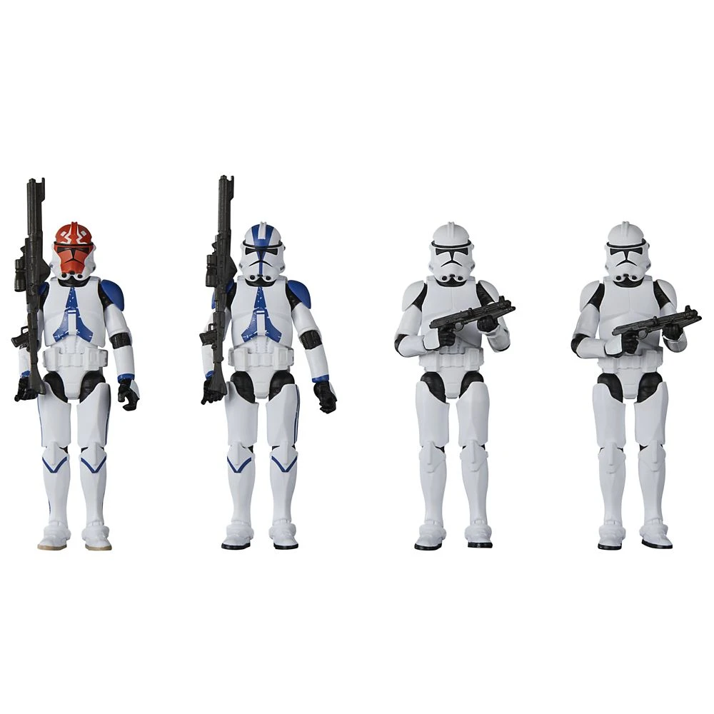 Disney Star Wars: The Vintage Collection Phase II Clone Trooper Action Figure Set By Hasbro 5 Disney Star Wars: The Vintage Collection Phase II Clone Trooper Action Figure Set By Hasbro - Image 3
