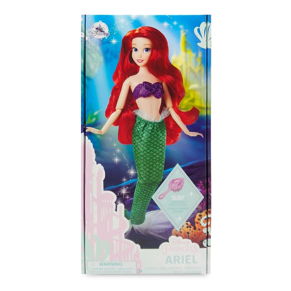 Disney Ariel Classic Doll – The Little Mermaid – 11 1/2'' 13 Disney Ariel Classic Doll – The Little Mermaid – 11 1/2'' - Image 11