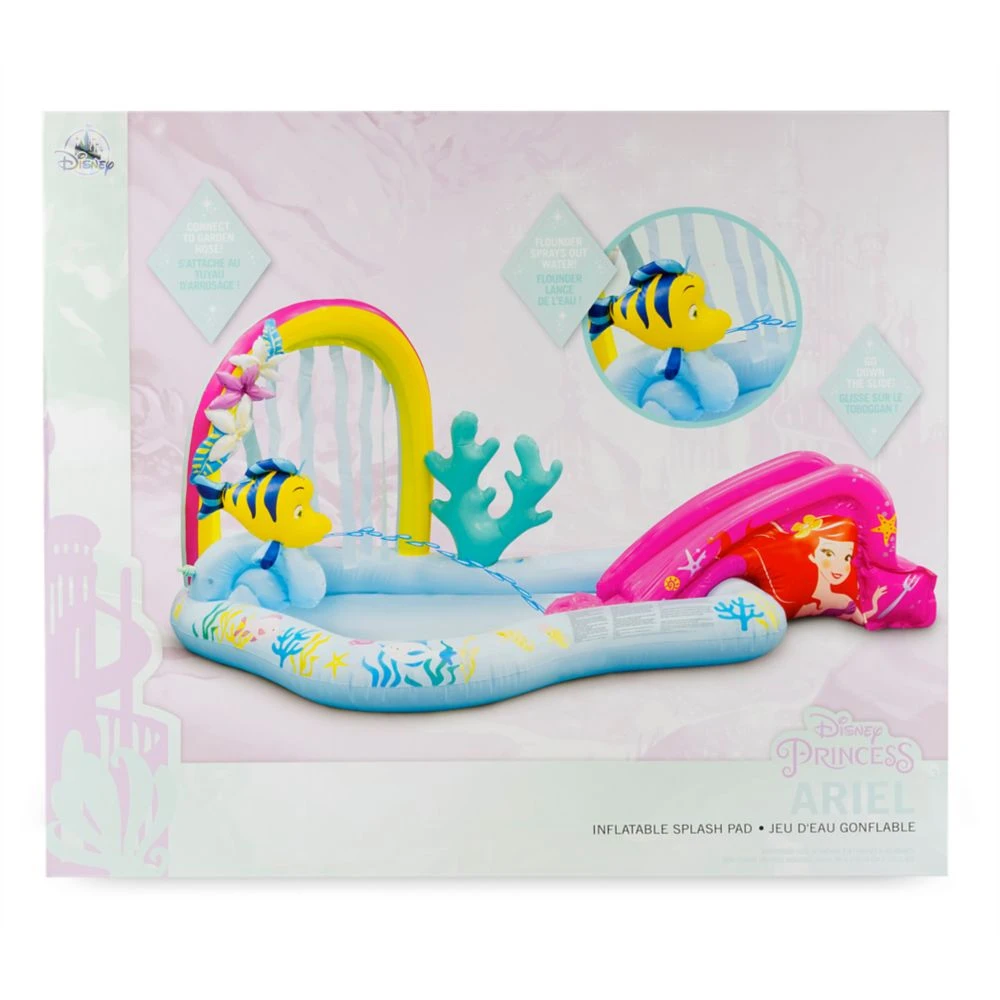 Disney Ariel Inflatable Splash Pad – The Little Mermaid 8 Disney Ariel Inflatable Splash Pad – The Little Mermaid - Image 6