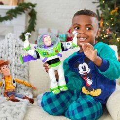 Disney Buzz Lightyear Interactive Talking Action Figure – Toy Story – 12'' 14 Disney Buzz Lightyear Interactive Talking Action Figure – Toy Story – 12'' -Toys Store 6101047623694 2