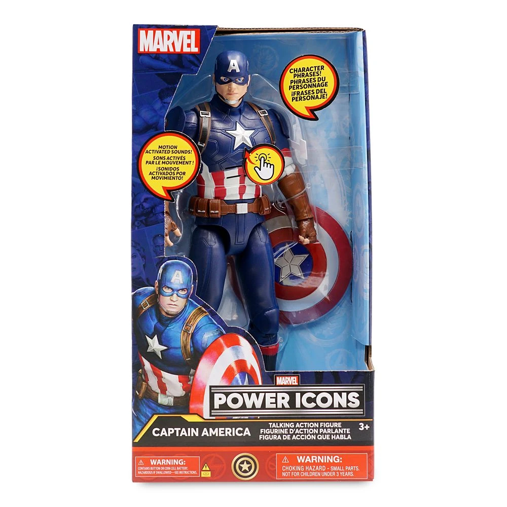 Disney Captain America Talking Action Figure 13 Disney Captain America Talking Action Figure - Image 11
