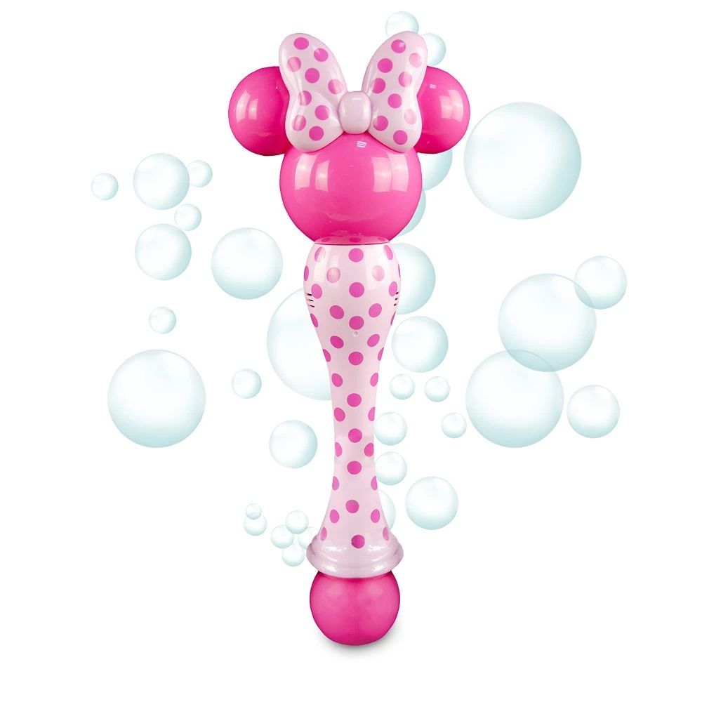 Disney Minnie Mouse Light-Up Bubble Wand 3 Disney Minnie Mouse Light-Up Bubble Wand